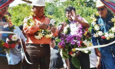 Félix Patzi, gobernador de La Paz/Foto. RRSS