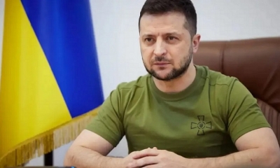 El presidente ucraniano, Volodimir Zelenski.