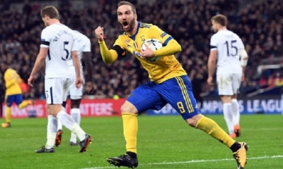 La Juventus se metió en los cuartos de final de la Champions League. Foto: EFE