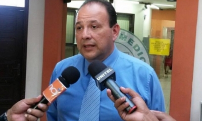 Erwin Viruez,  presidente del Colegio Médico de Bolivia/Foto. RRSS