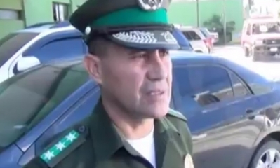 Igor Echegaray, comandante departamental/Foto. Captura de pantalla