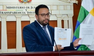 El viceministro de Transparencia y Lucha Contra la Corrupción, Diego Jiménez.