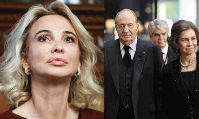 Corinna Larsen y Juan Carlos I.