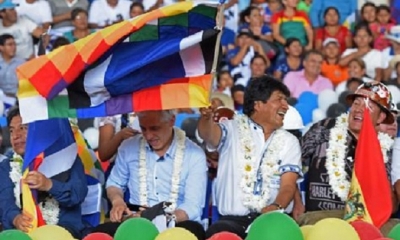 El presidente Evo Morales
