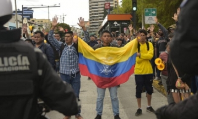 La medidas del presidente causaron protesta sociall/Foto. RRSS