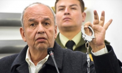 Foto / Archivo : El ministro de Gobierno, Arturo Murillo