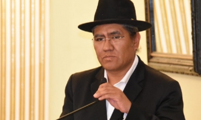 Diego Pary, canciller de Bolivia/Foto. RRSS