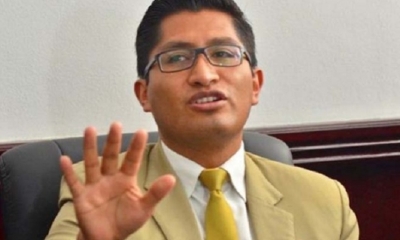 Edwin Blanco, exfiscal de La Paz/Foto. RRSS