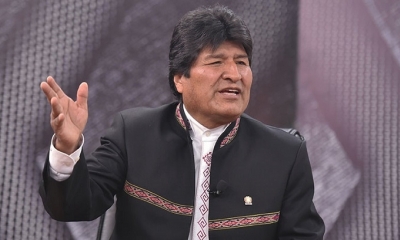 Presidente Evo Morales. 