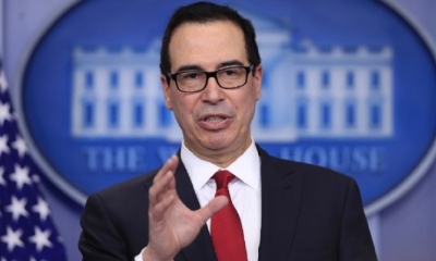 Steven Mnuchin, secretario del Tesoro de EE.UU/Foto. RRSS
