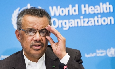 El jefe de la OMS, Tedros Adhanom Ghebreyesus