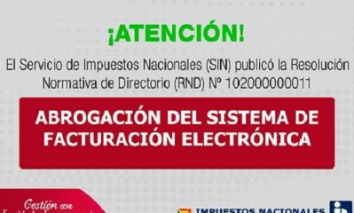 Servicio de Impuestos Nacionales (SIN)