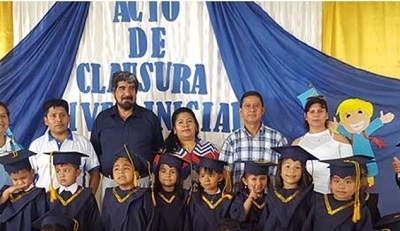 Acto de clausura del año escolar del nivel inicial UE 3 de Mayo.
