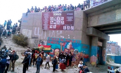 Un conmemoración en Senkata por los hechos de 2019