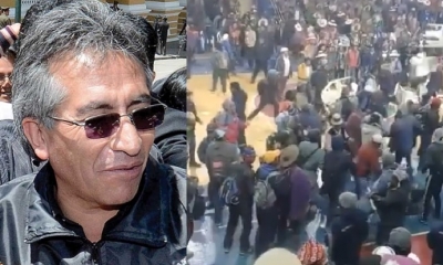 Gustavo Torrico, asambleísta departamental del MAS/Foto. Kandire 