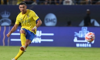 Cristiano Ronaldo es el máximo goleador en la historia del fútbol mundial | Fuente: AFP
