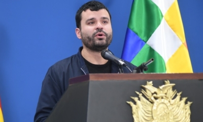Manuel Canelas, ministro de Comunicación/Foto. ABI