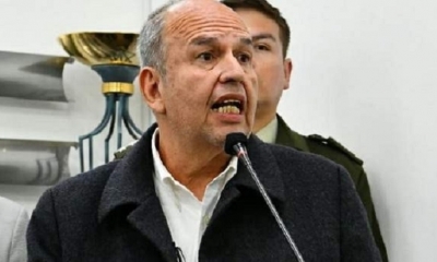 El ministro de Gobierno, Arturo Murillo