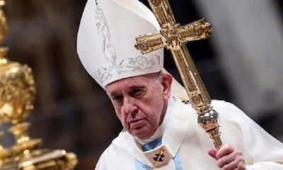 “¡Pidamos al Señor el don de la paz!”, exhortó el papa Francisco. | Fuente: EFE