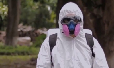 Este trabajo se realizará con equipos de bioseguridad y estará conformado por cuadrillas de 10 personas 
