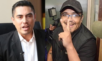 Roberto Perrogón y Jhasmany Torrico/Foto. Producción Kandire