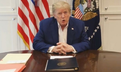 El mandatario emitió un pronunciamiento desde el Centro Médico Militar Walter Reed. | Fuente: @realDonaldTrump