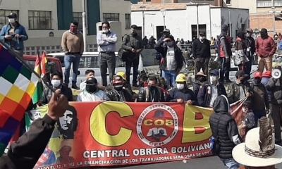 La Central Obrera Boliviana (COB) 