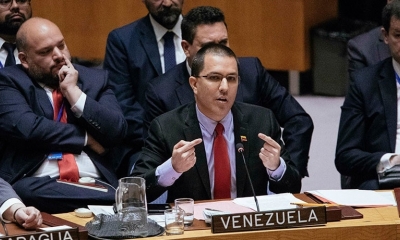 El canciller de Venezuela, Jorge Arreaza