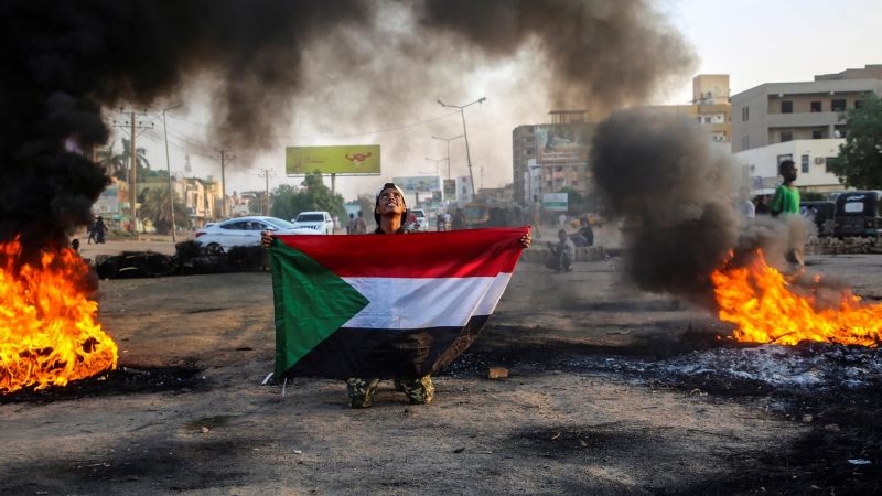 Las protestas en Sudán dejaron un saldo negativo de diez personas muertas y 140 heridos / Foto: EFE.